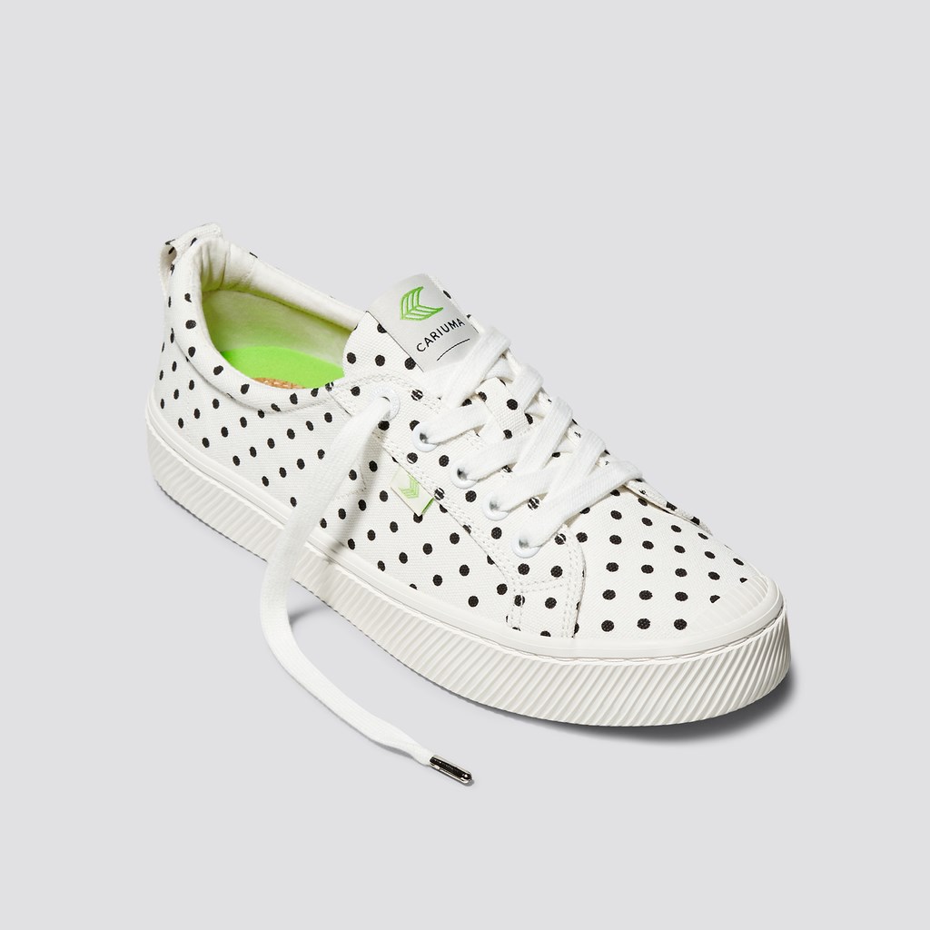 OCA LOW Cariuma Low Top Tela Vegan Blanche Homme | LZU-6572474